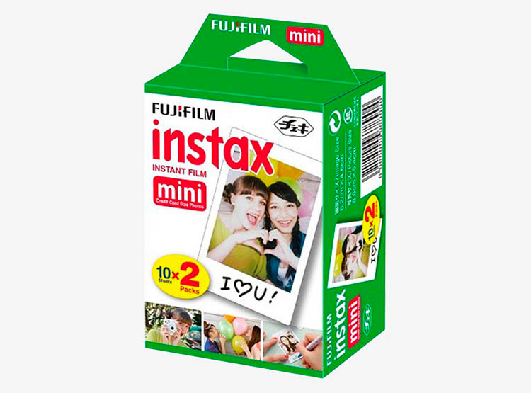 PACK FUJIFILM 20 PELÍCULAS INSTAX MINI - 2